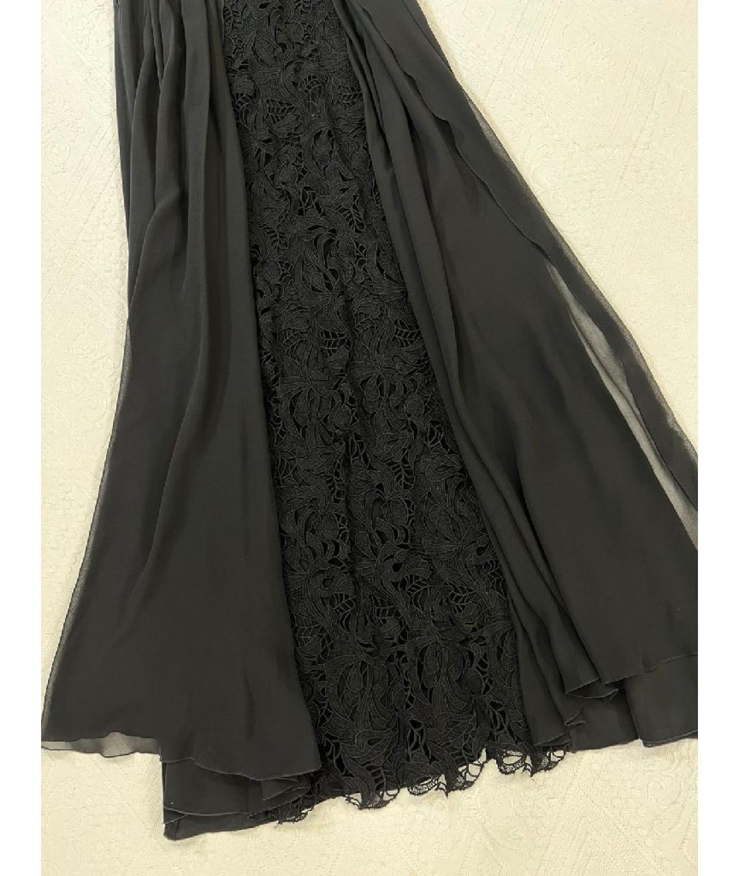 ERMANNO SCERVINO Черное полиэстеровое повседневное платье, фото 4
