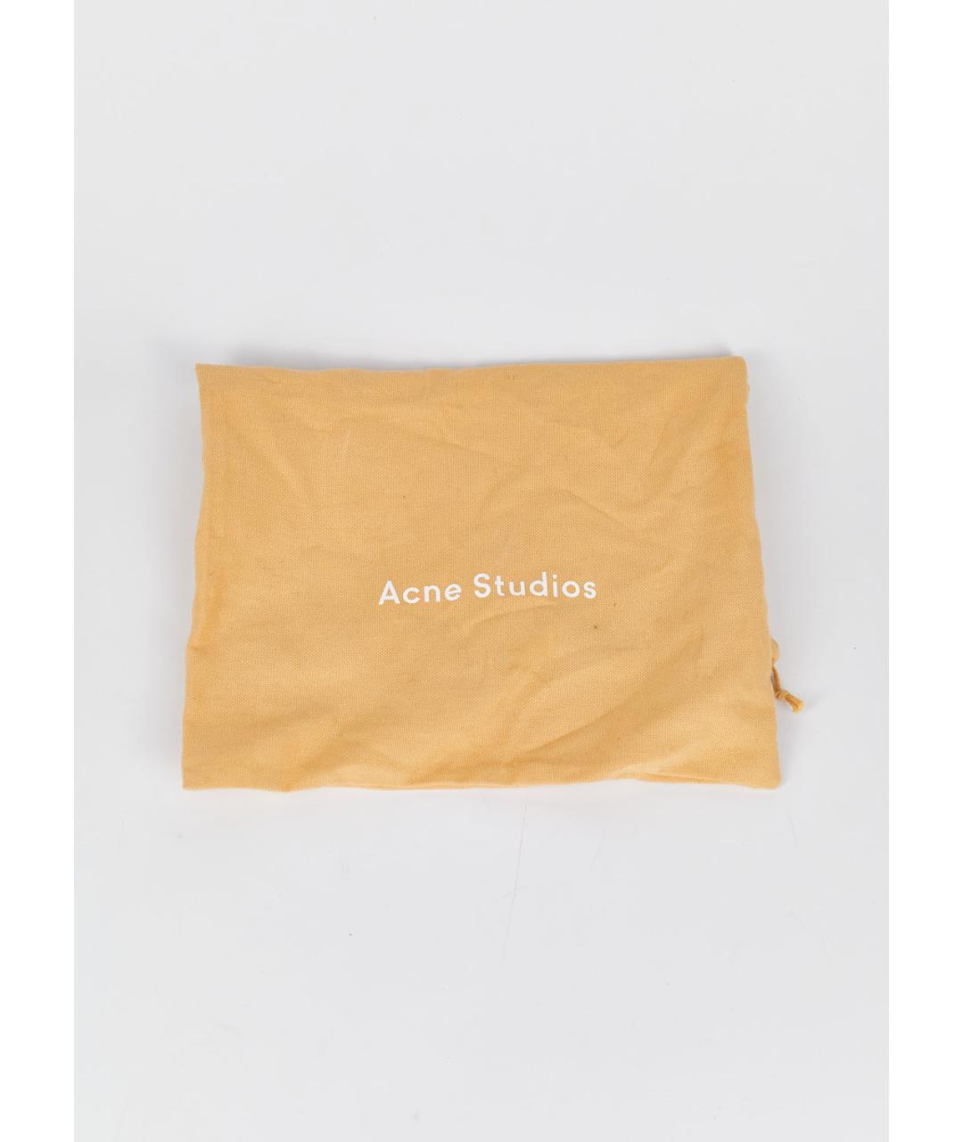 ACNE STUDIOS Черные кожаные ботильоны, фото 6