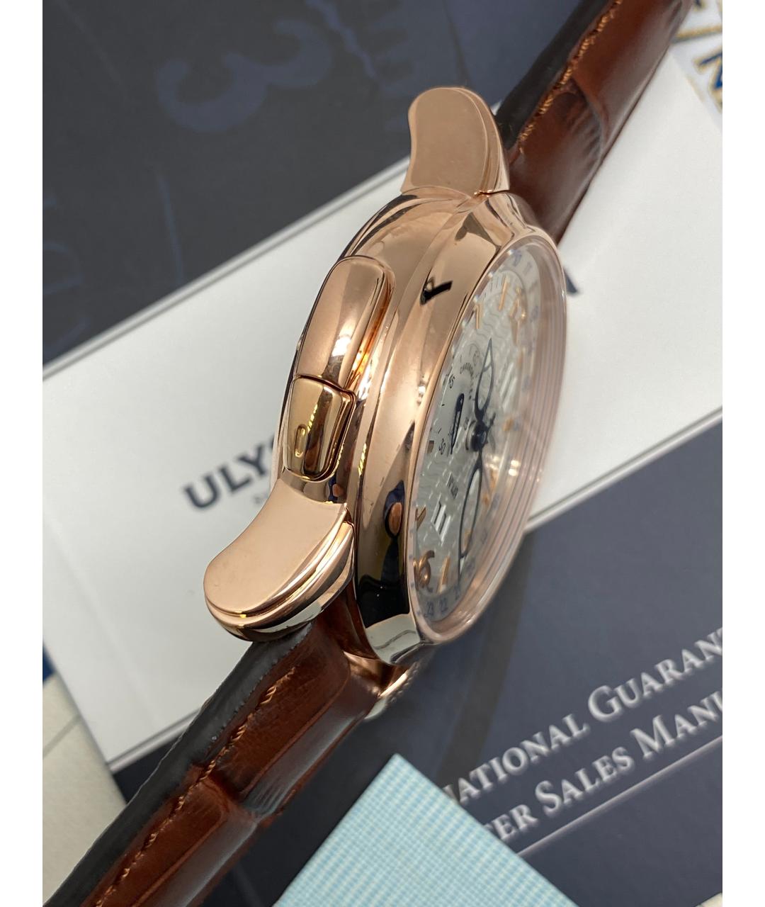 Ulysse Nardin Золотые часы из розового золота, фото 5