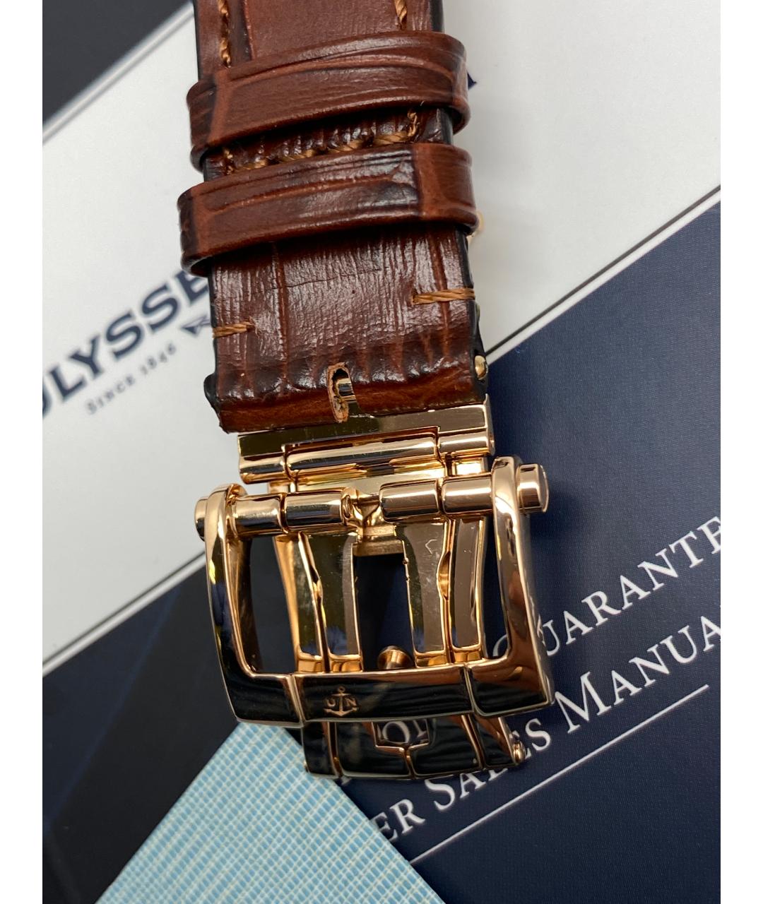 Ulysse Nardin Золотые часы из розового золота, фото 6
