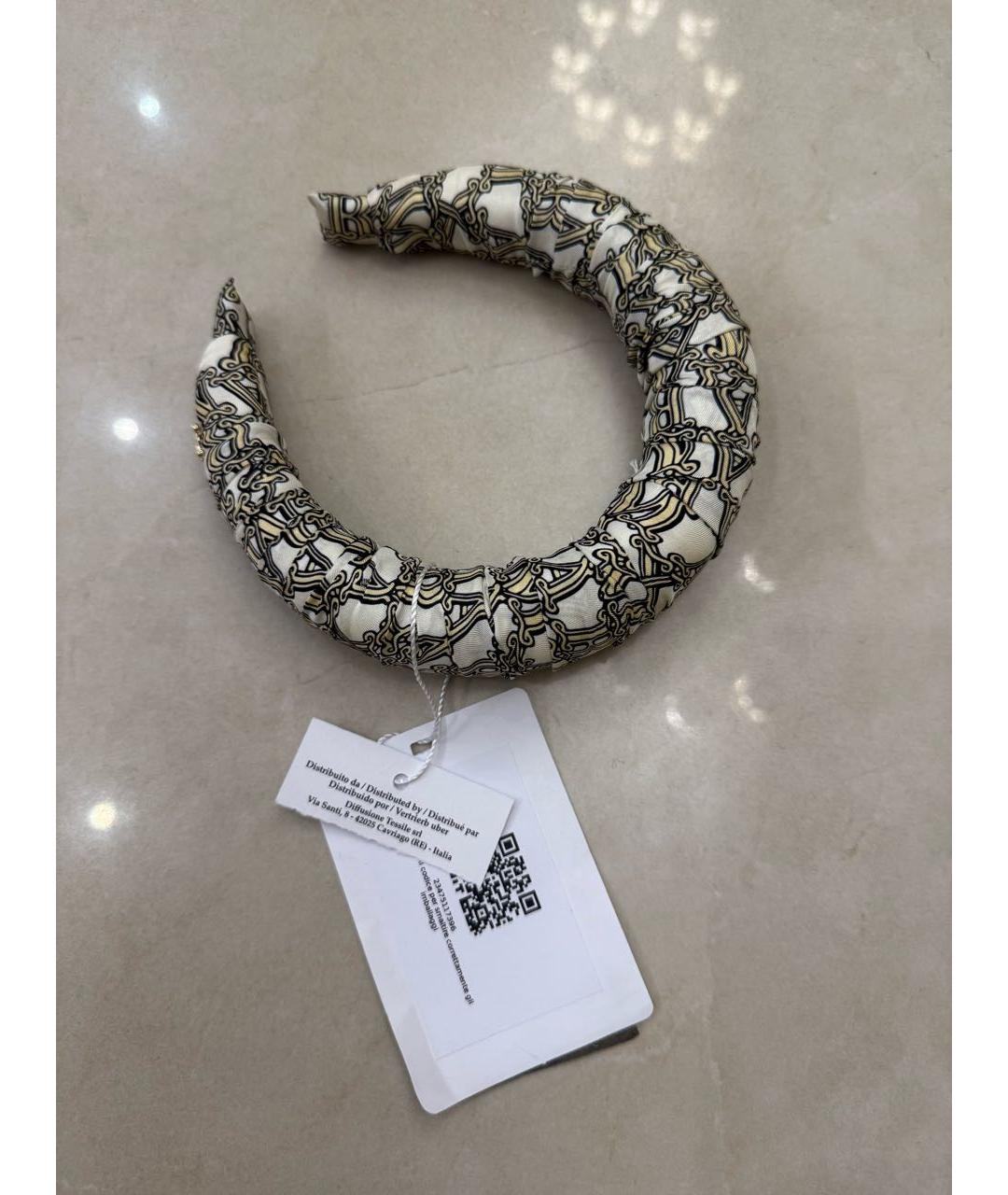 MAX MARA Бежевый ободок, фото 5