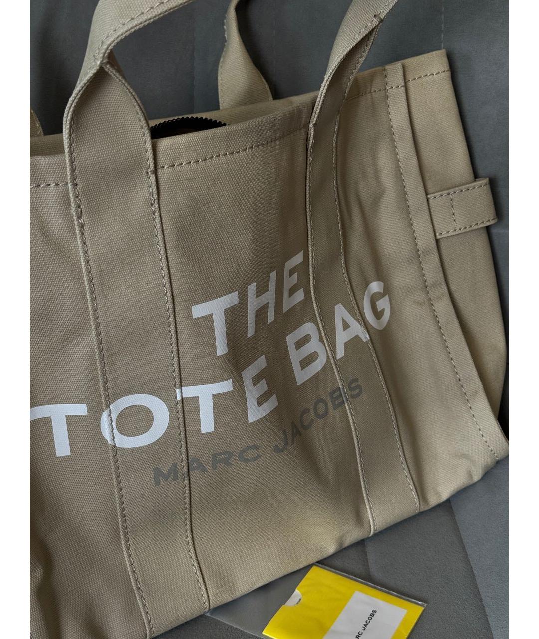 MARC JACOBS Бежевая сумка тоут, фото 7