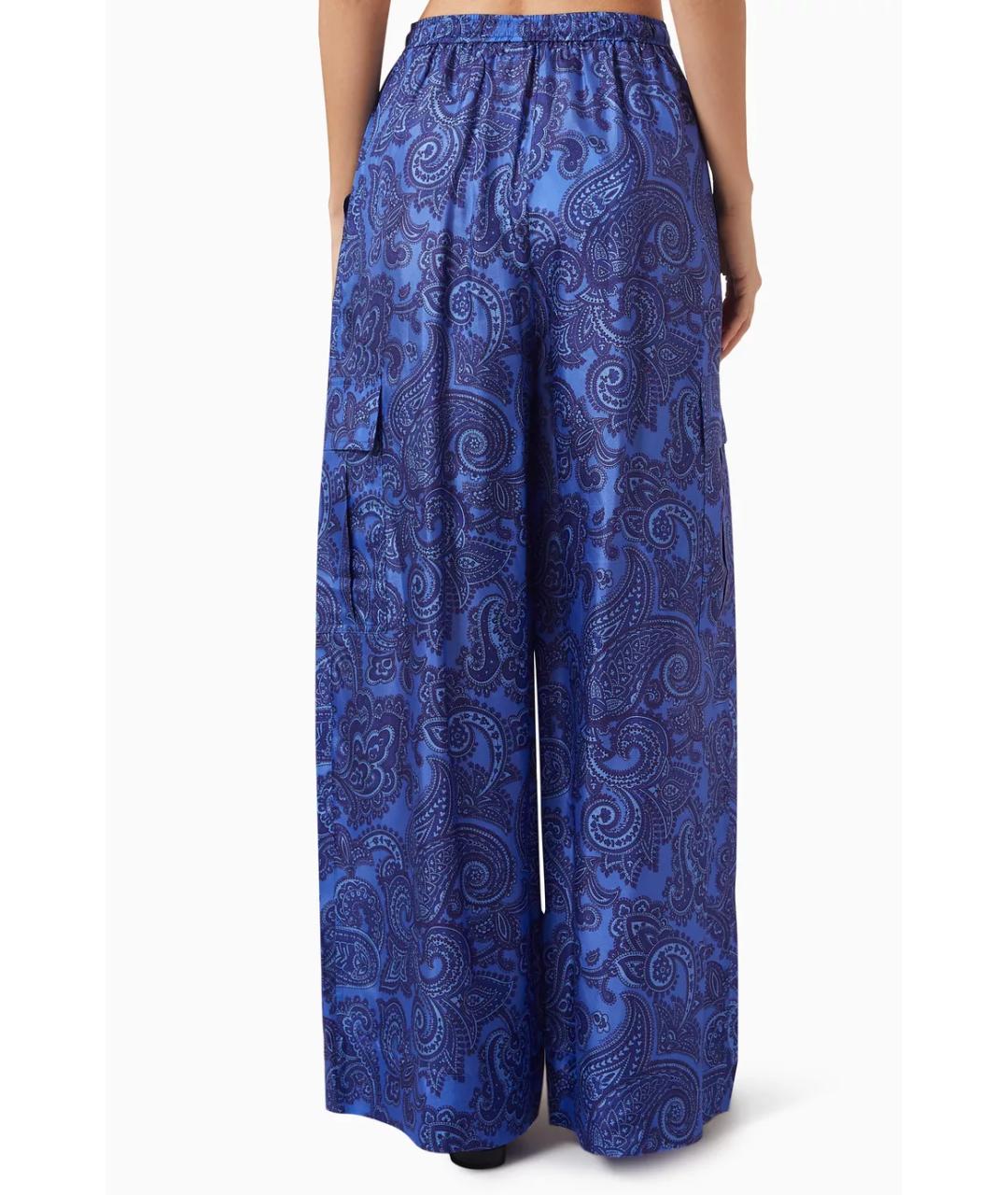 ZIMMERMANN Синие брюки широкие, фото 3
