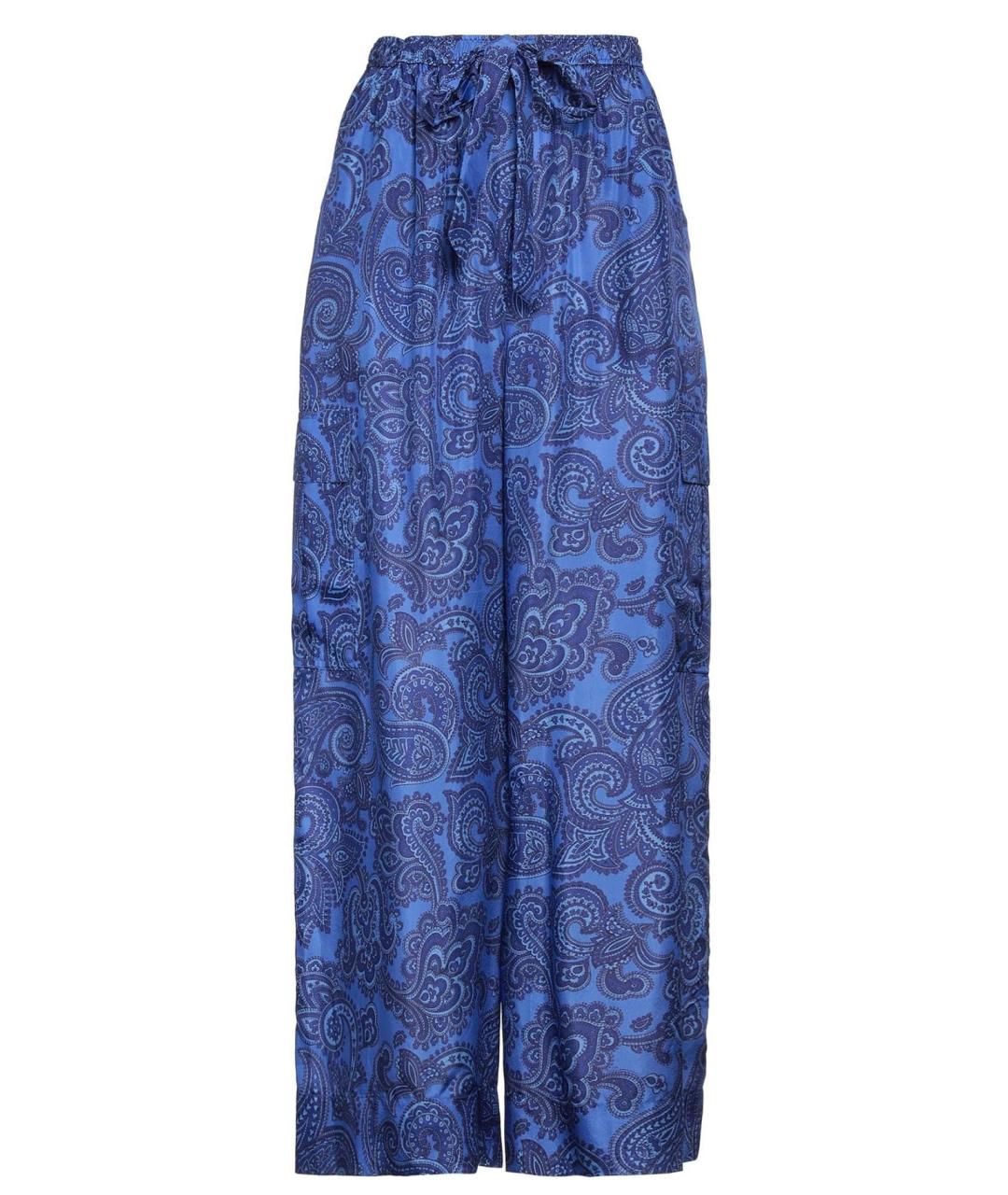 ZIMMERMANN Синие брюки широкие, фото 1