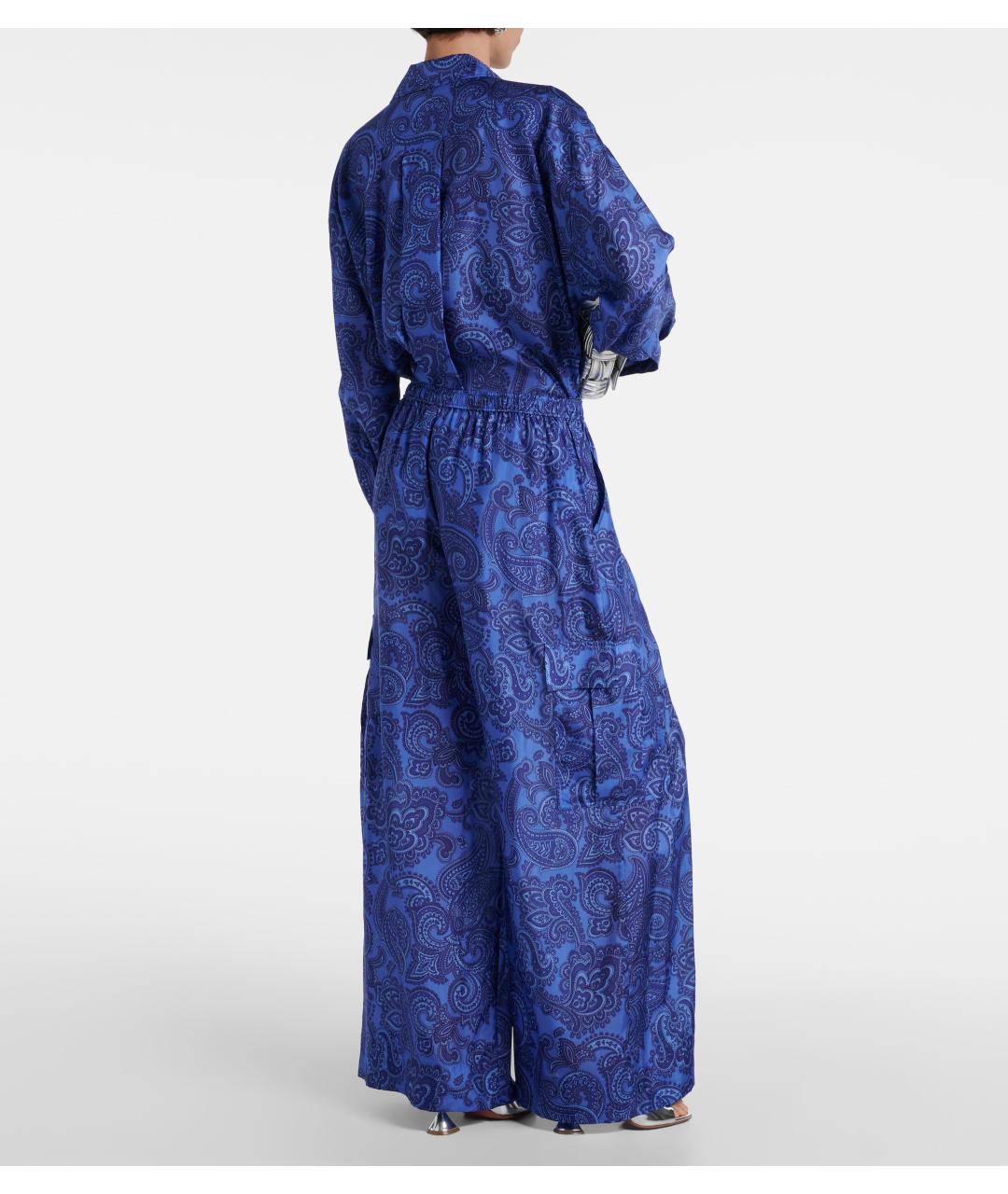 ZIMMERMANN Синие брюки широкие, фото 6