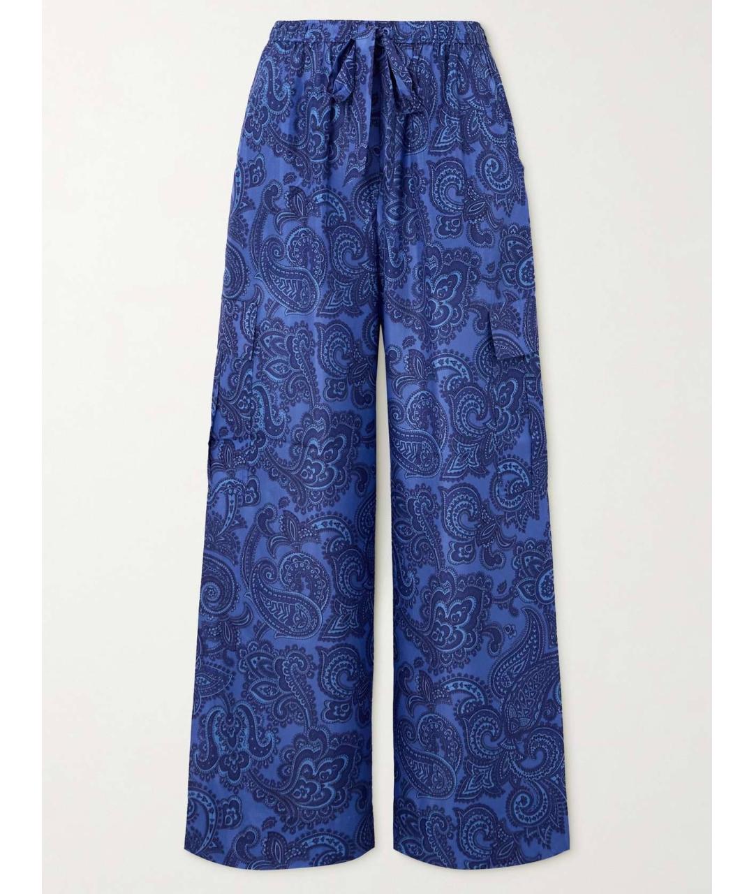 ZIMMERMANN Синие брюки широкие, фото 9