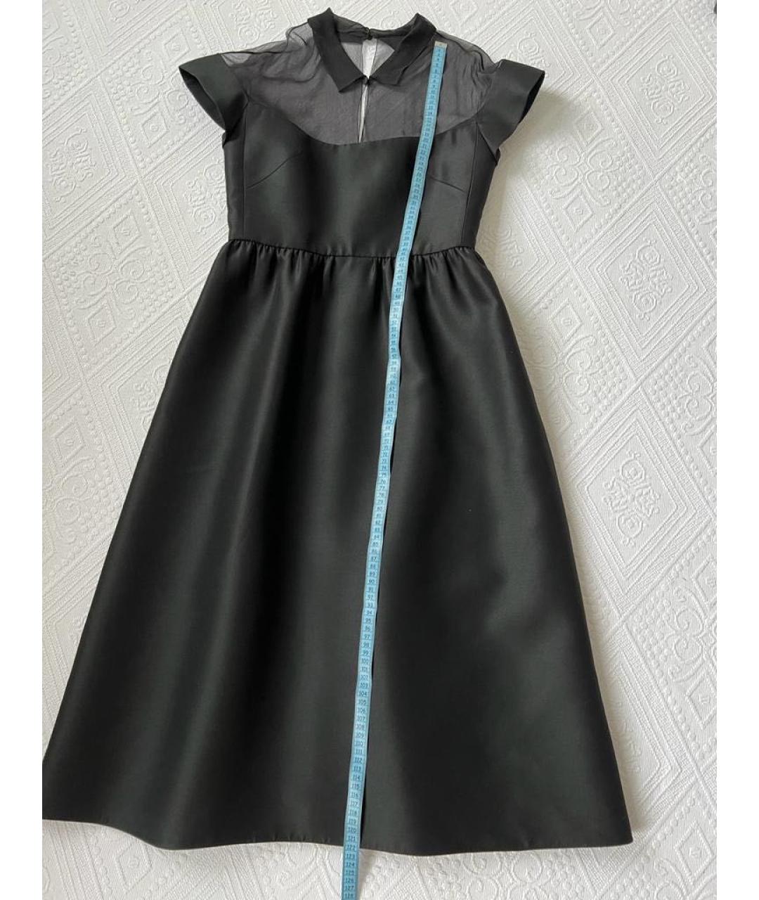 CHRISTIAN DIOR Черное шерстяное платье, фото 5