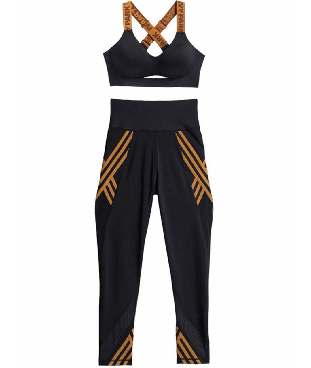 ADIDAS Черный полиэстеровый спортивные костюмы, фото 1