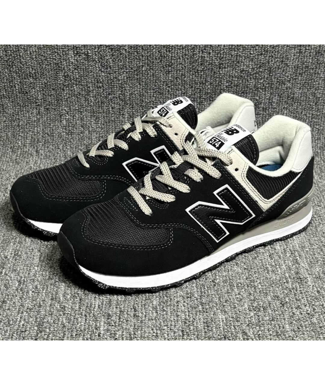 NEW BALANCE Черные низкие кроссовки / кеды, фото 5