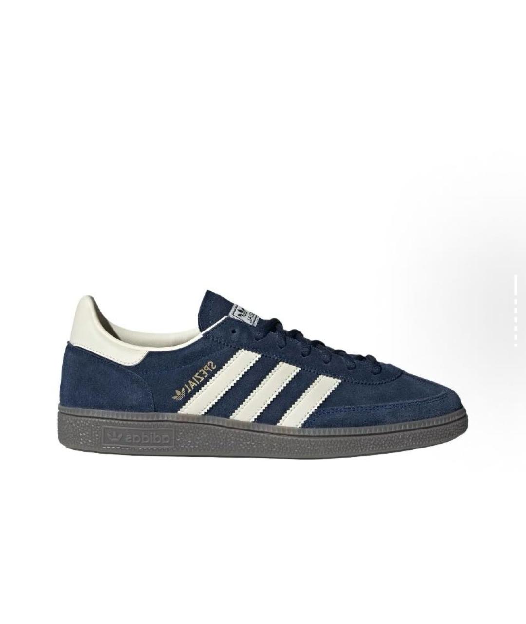 ADIDAS Темно-синие замшевые низкие кроссовки / кеды, фото 7