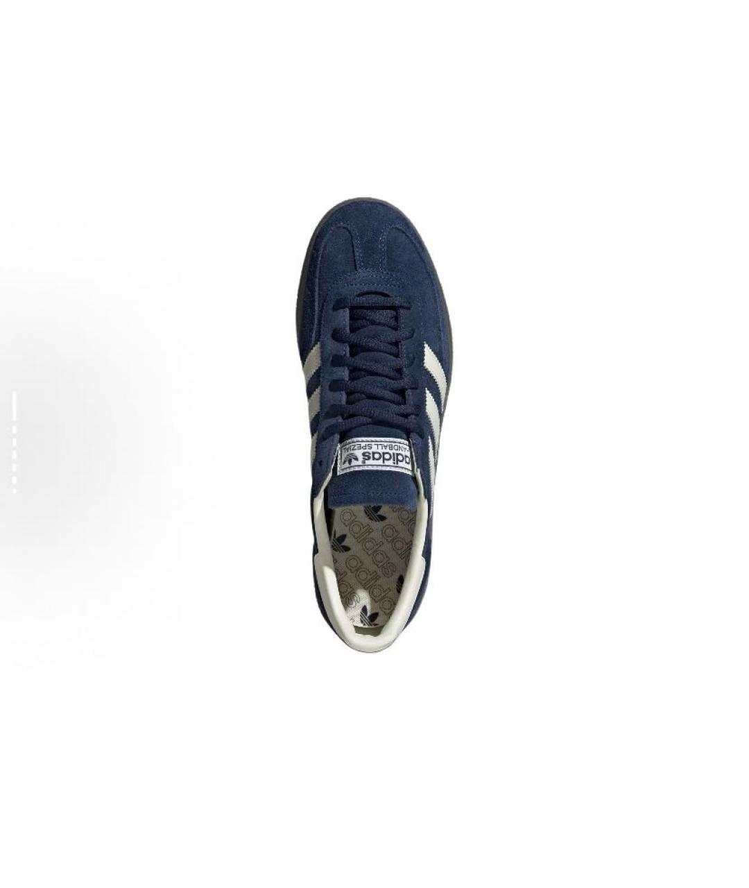 ADIDAS Темно-синие замшевые низкие кроссовки / кеды, фото 5