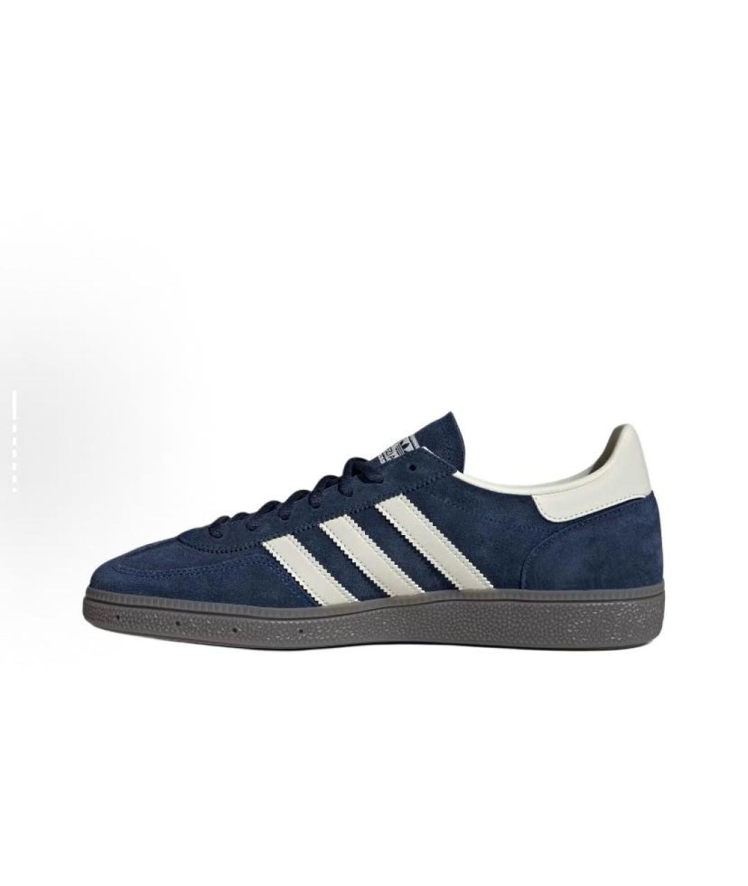 ADIDAS Темно-синие замшевые низкие кроссовки / кеды, фото 2