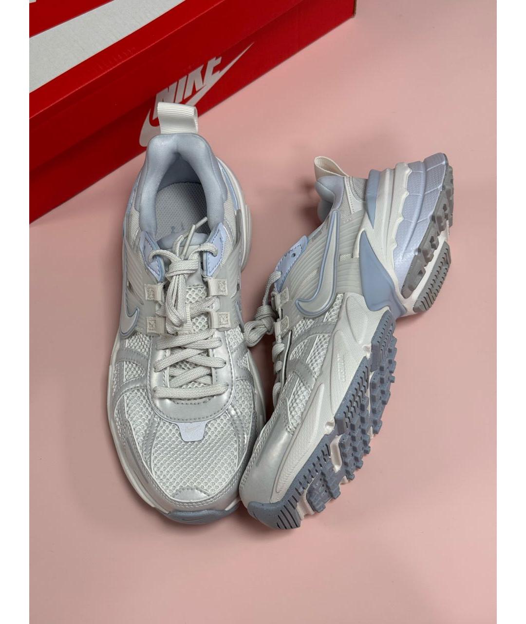 NIKE Голубые текстильные кроссовки, фото 4