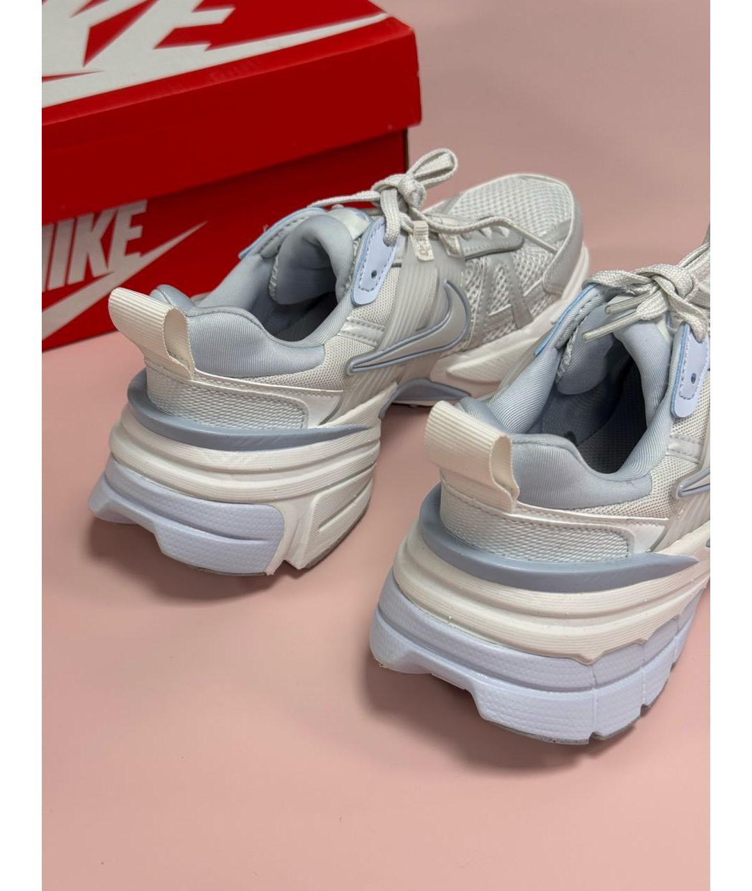 NIKE Голубые текстильные кроссовки, фото 5