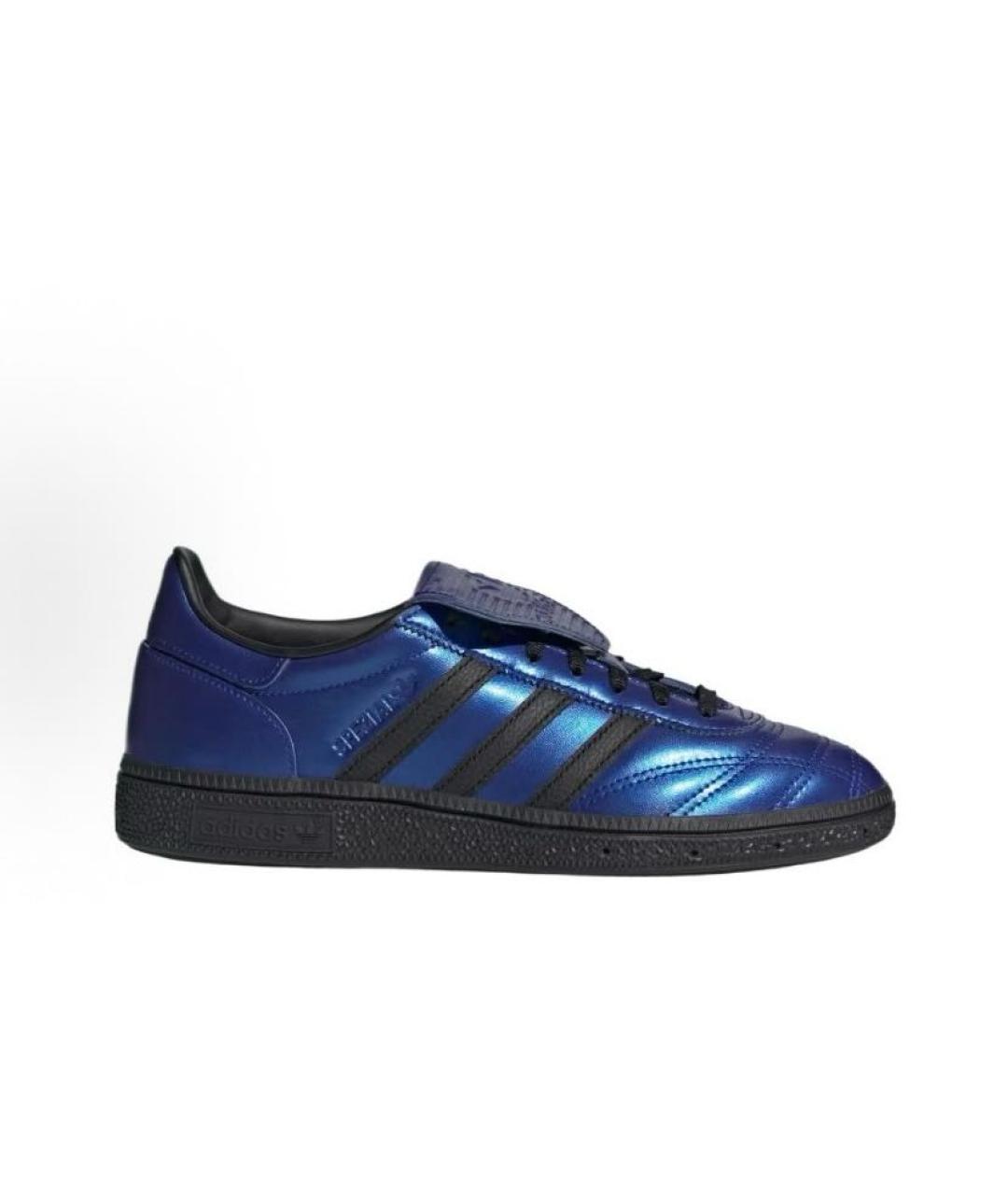ADIDAS Темно-синие кожаные низкие кроссовки / кеды, фото 8
