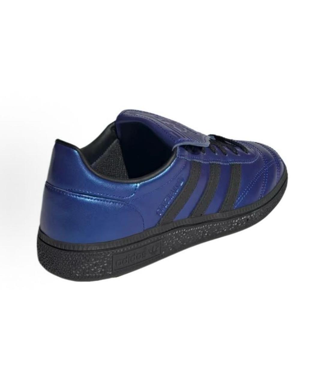ADIDAS Темно-синие кожаные низкие кроссовки / кеды, фото 5