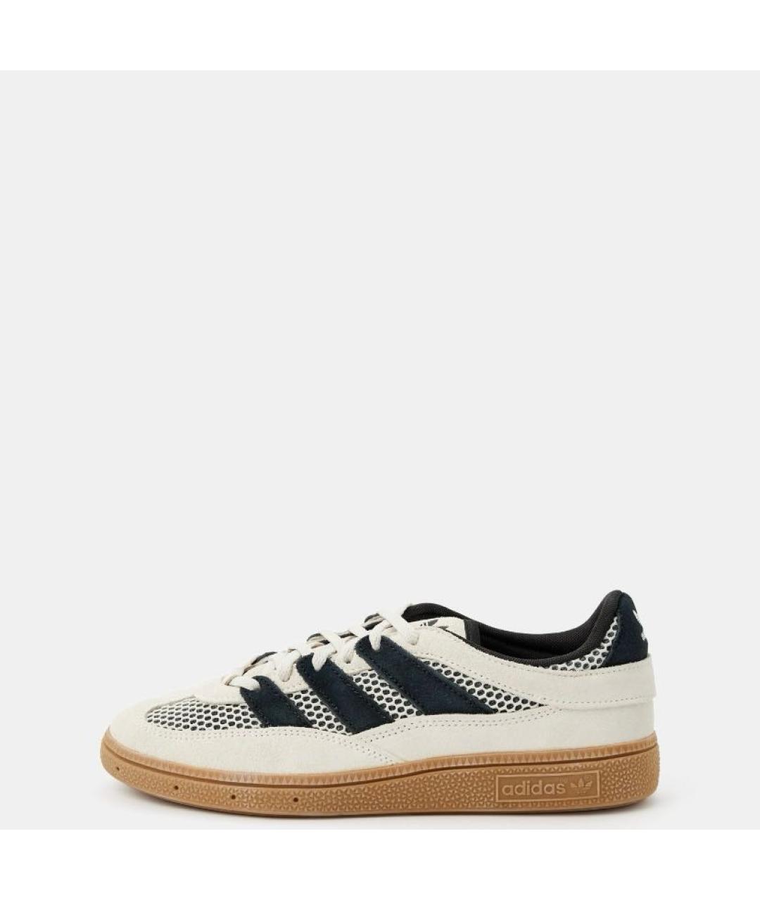 ADIDAS Бежевые замшевые низкие кроссовки / кеды, фото 2