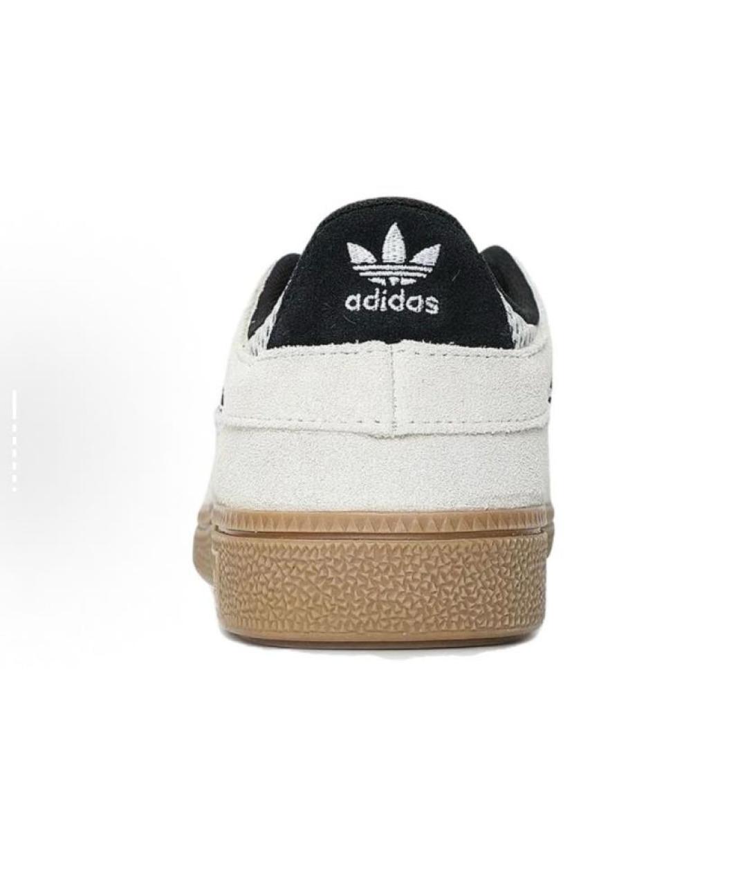 ADIDAS Бежевые замшевые низкие кроссовки / кеды, фото 5