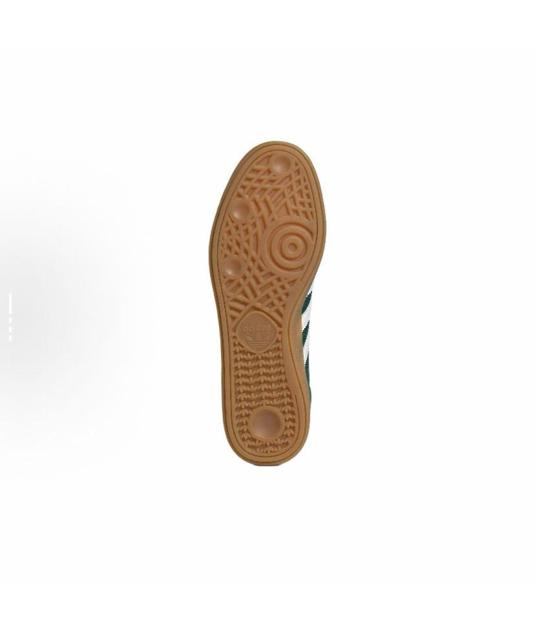 ADIDAS Зеленые замшевые низкие кроссовки / кеды, фото 5
