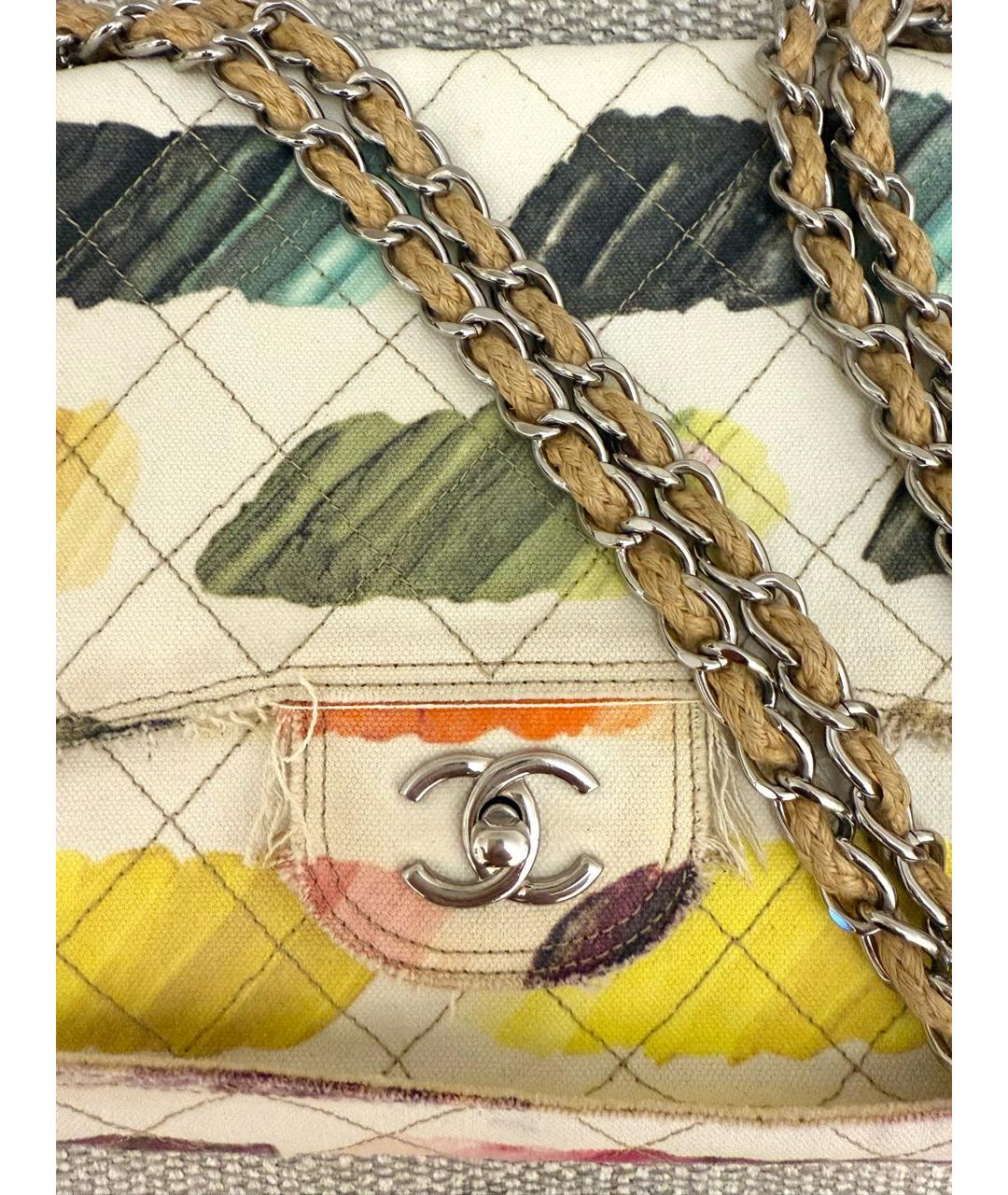 CHANEL Мульти тканевая сумка через плечо, фото 5