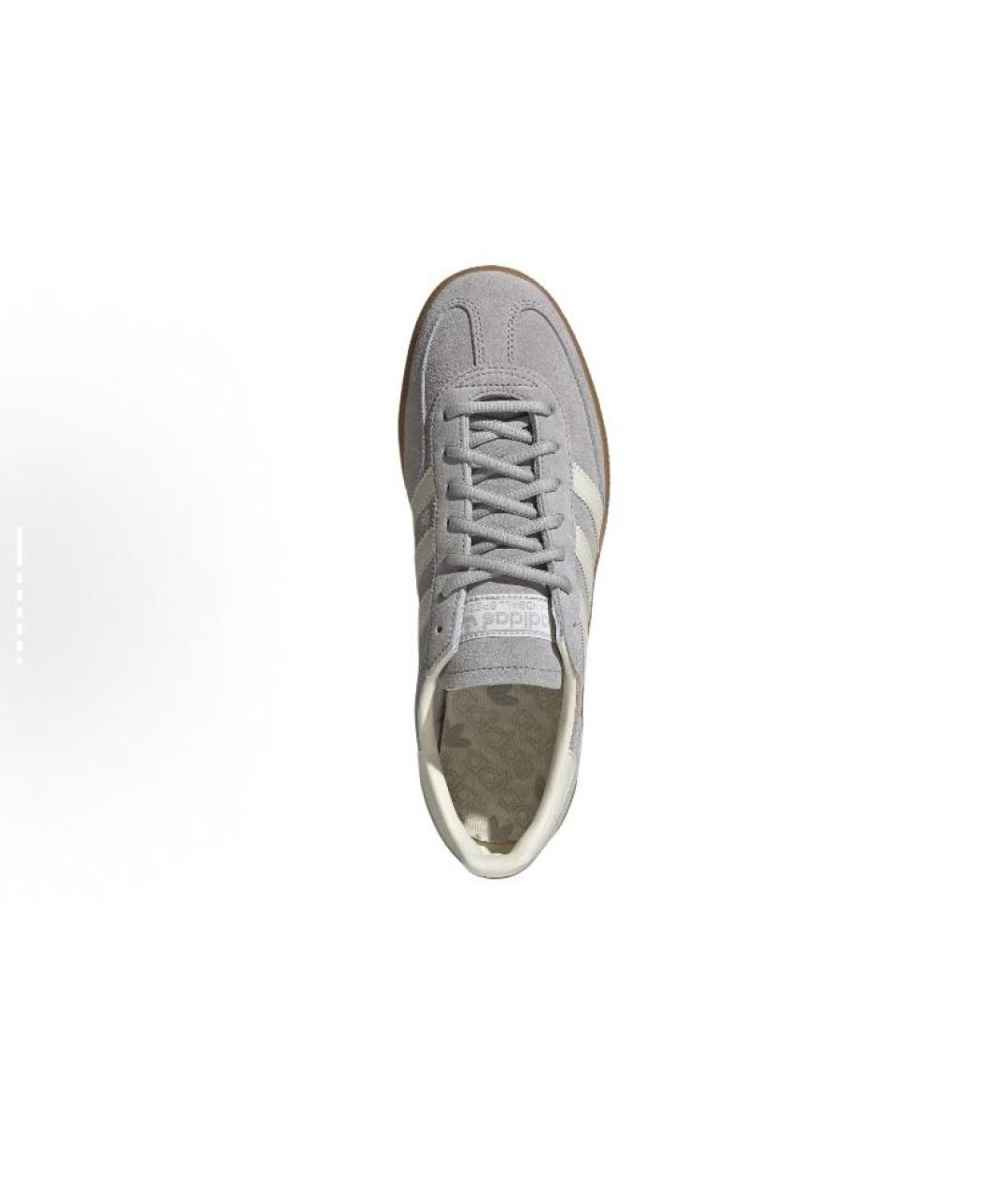 ADIDAS Серые замшевые низкие кроссовки / кеды, фото 5