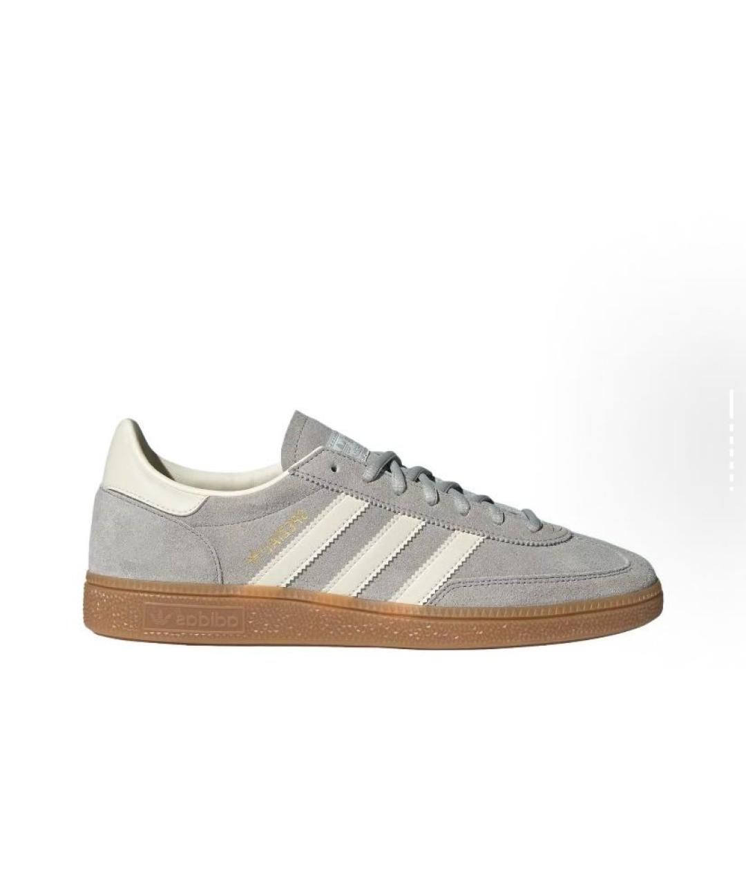 ADIDAS Серые замшевые низкие кроссовки / кеды, фото 7
