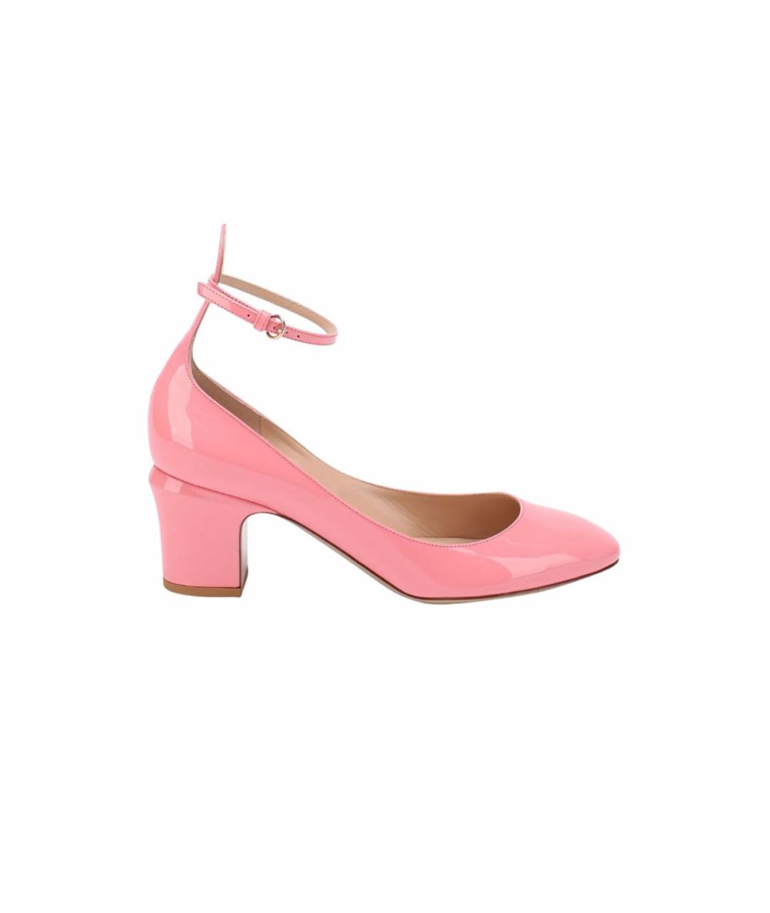 VALENTINO Розовые кожаные туфли, фото 7