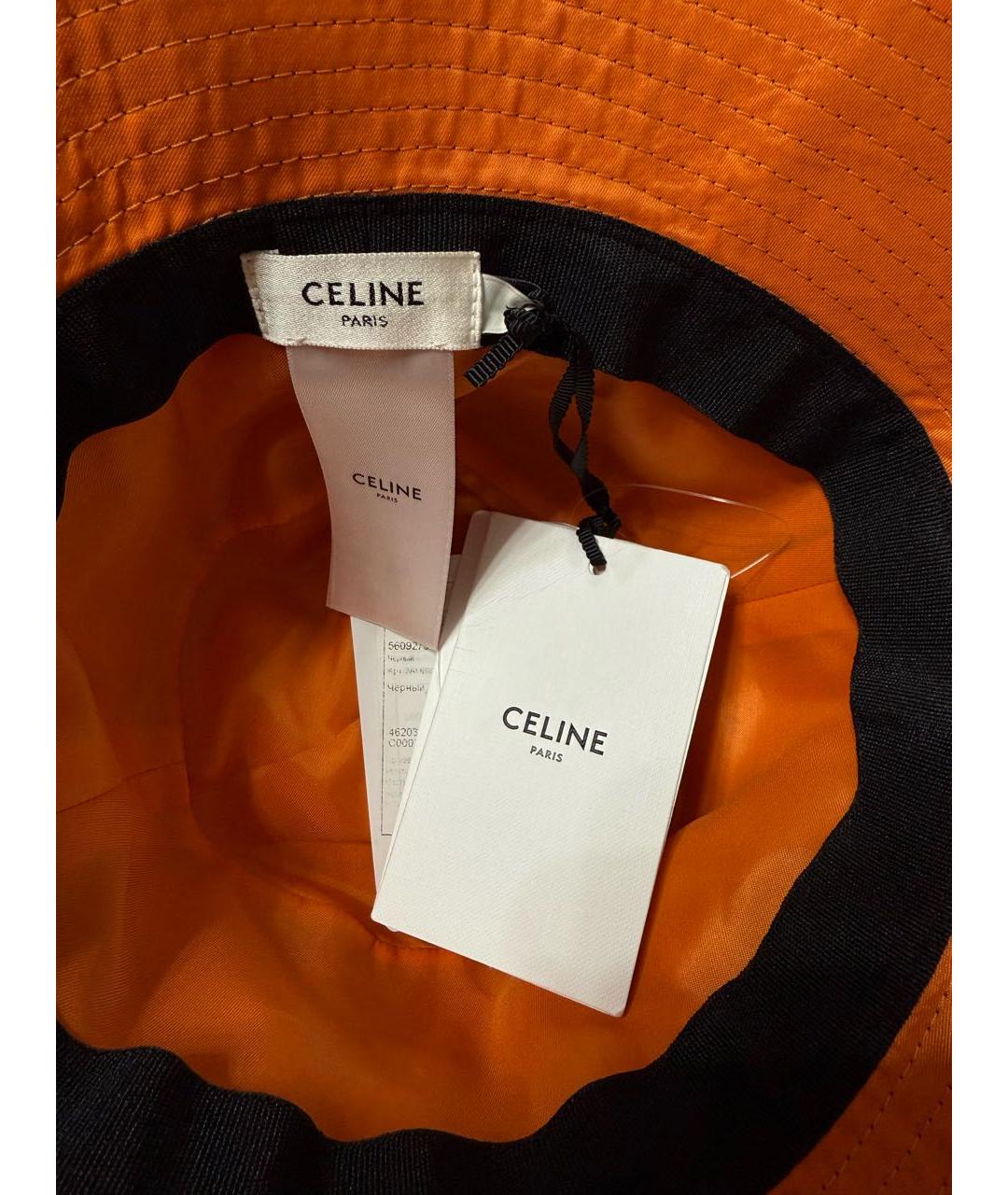 CELINE Черная панама, фото 5