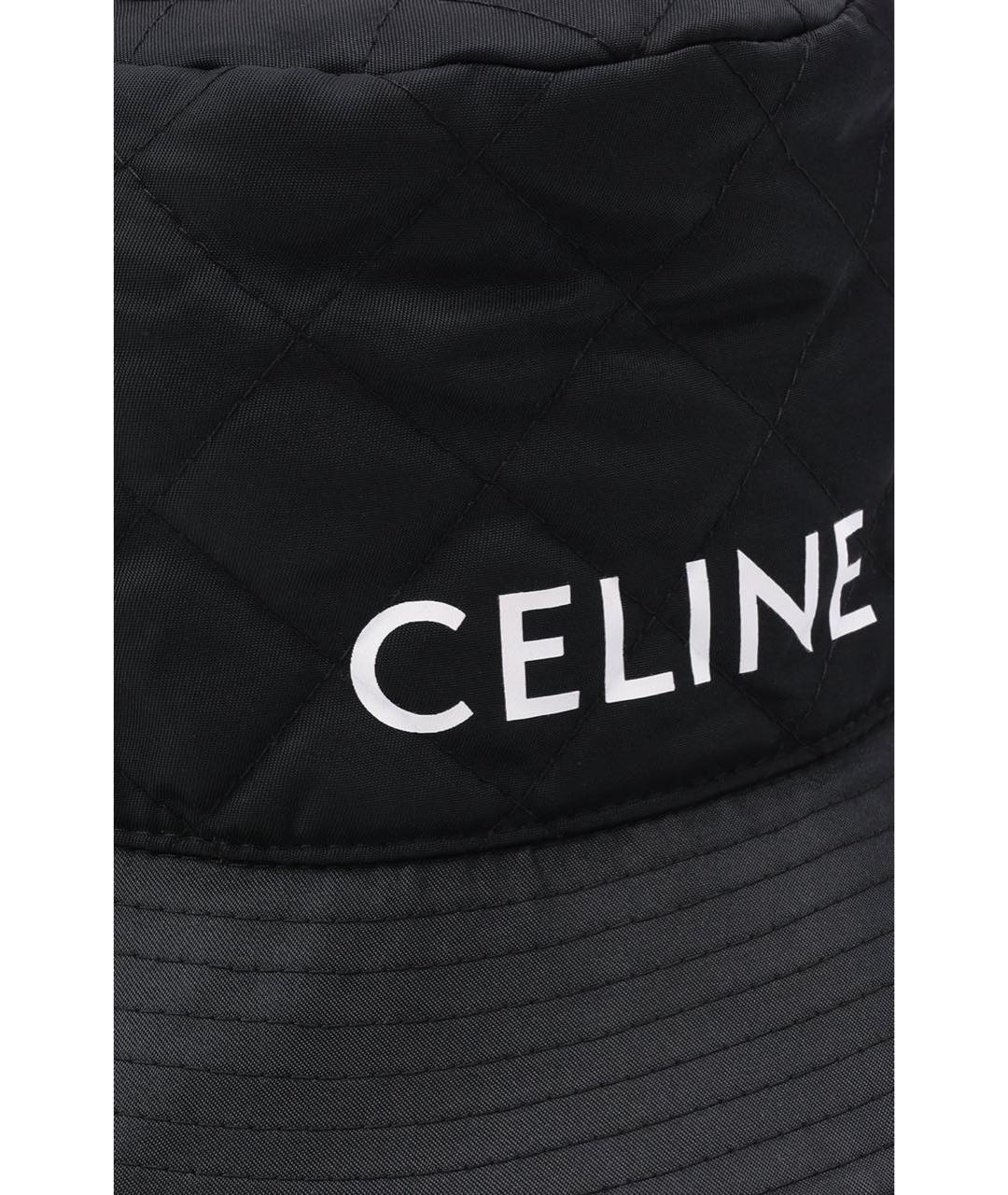 CELINE Черная панама, фото 3