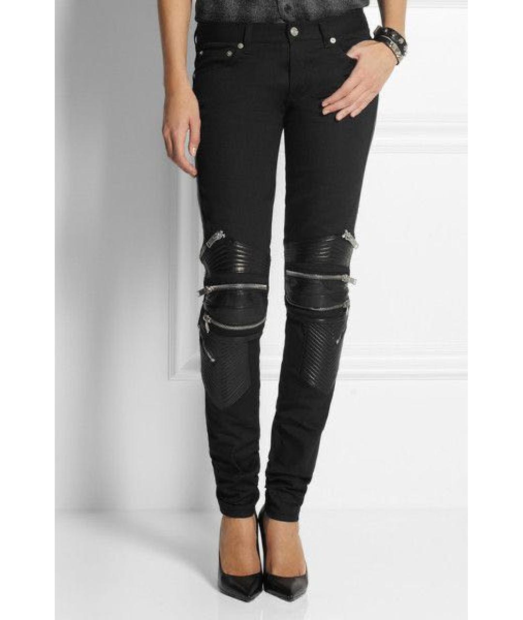 SAINT LAURENT Черные джинсы слим, фото 6