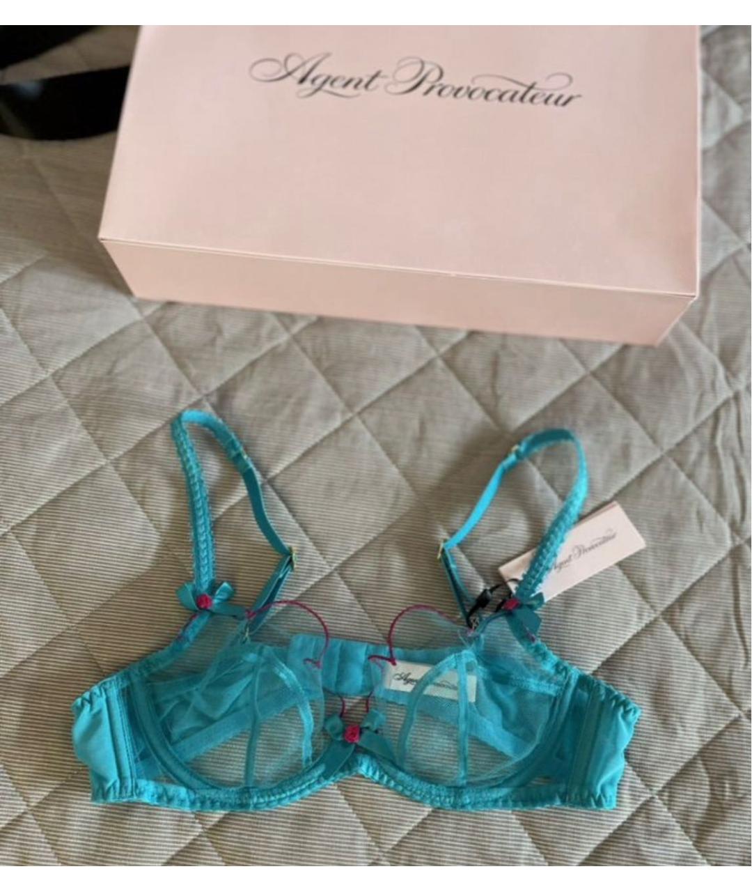 AGENT PROVOCATEUR Бирюзовый бюстгалтеры, фото 5