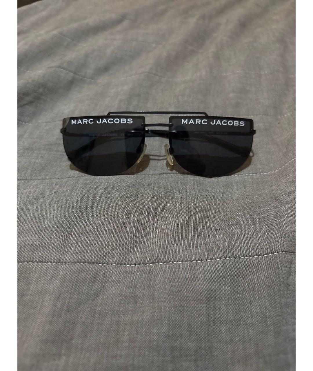 MARC JACOBS Антрацитовые солнцезащитные очки, фото 5