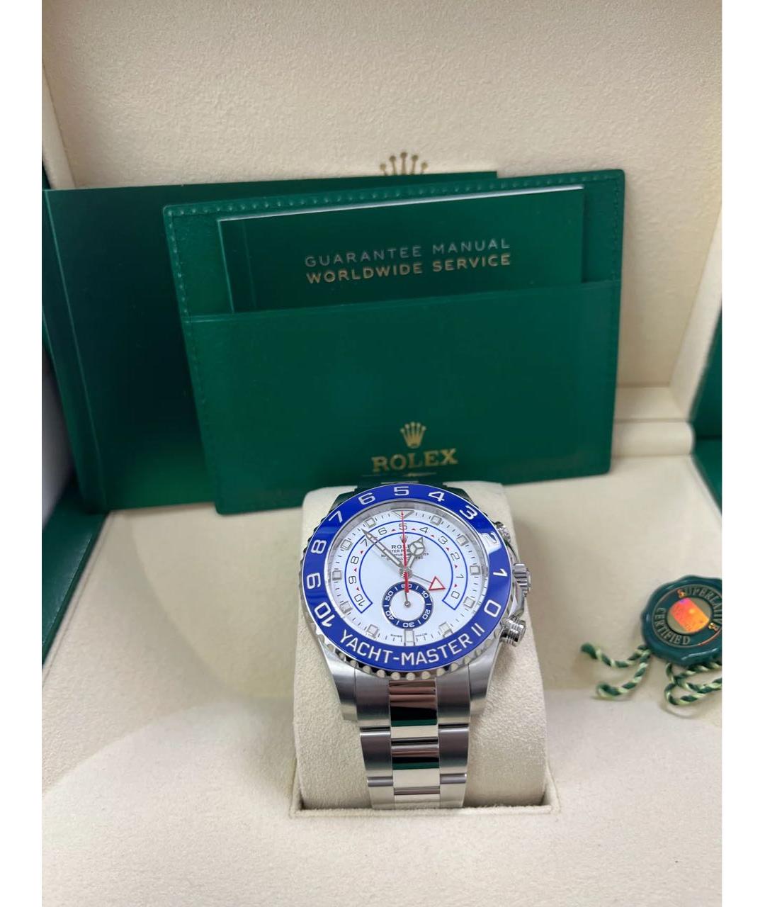 ROLEX Синие часы, фото 2