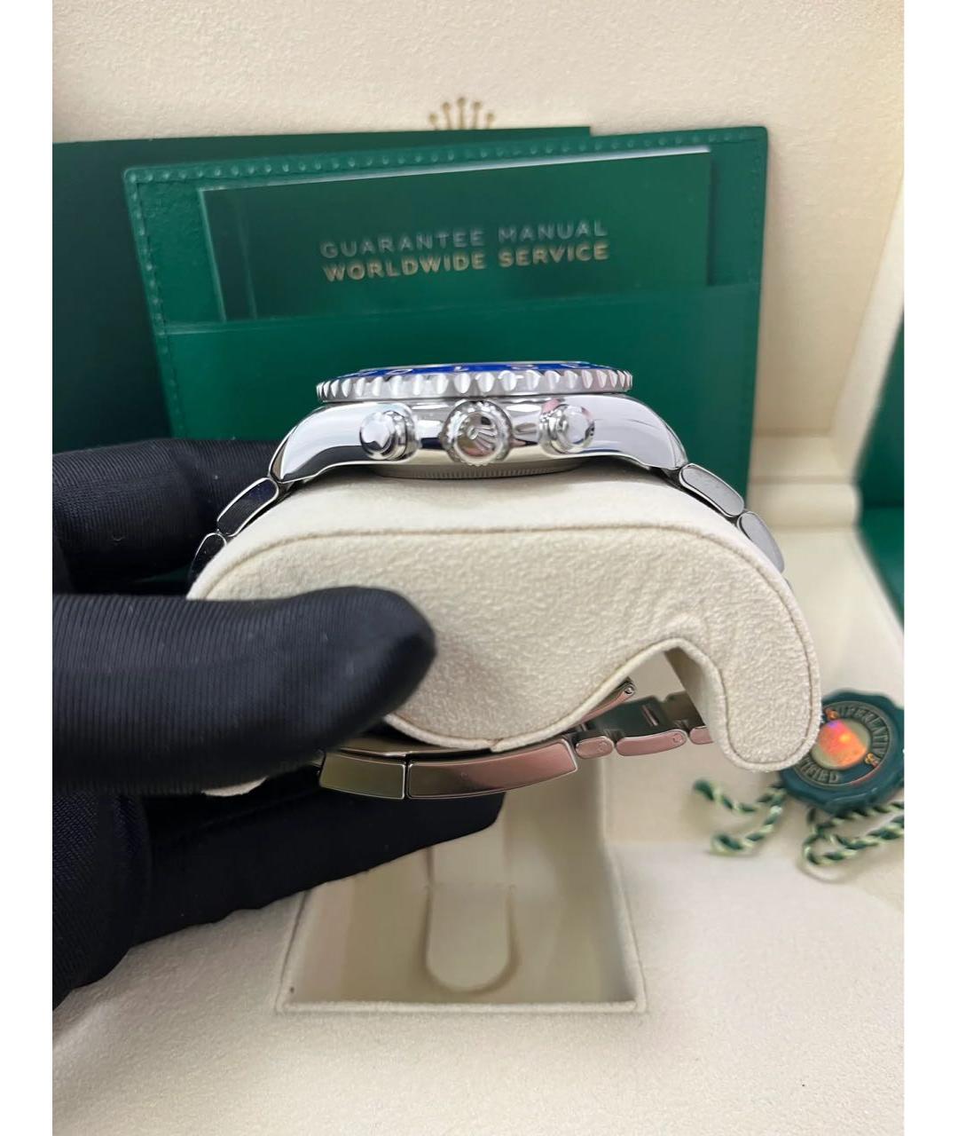 ROLEX Синие часы, фото 5