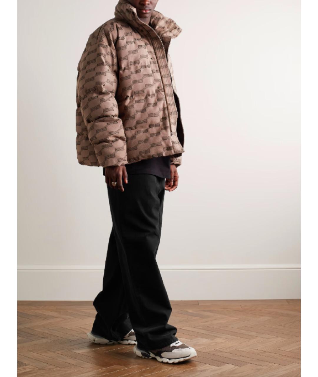BALENCIAGA Черные хлопковые прямые джинсы, фото 9