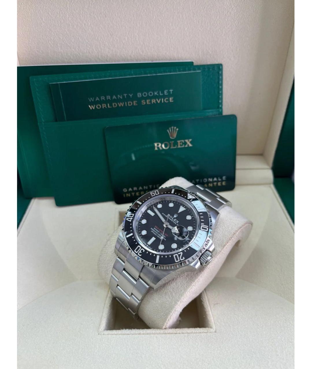 ROLEX Черные часы, фото 5