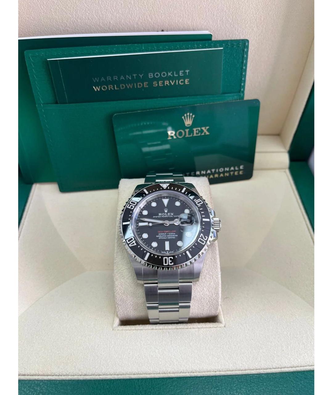 ROLEX Черные часы, фото 2