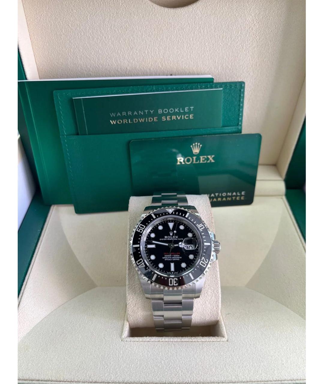 ROLEX Черные часы, фото 3