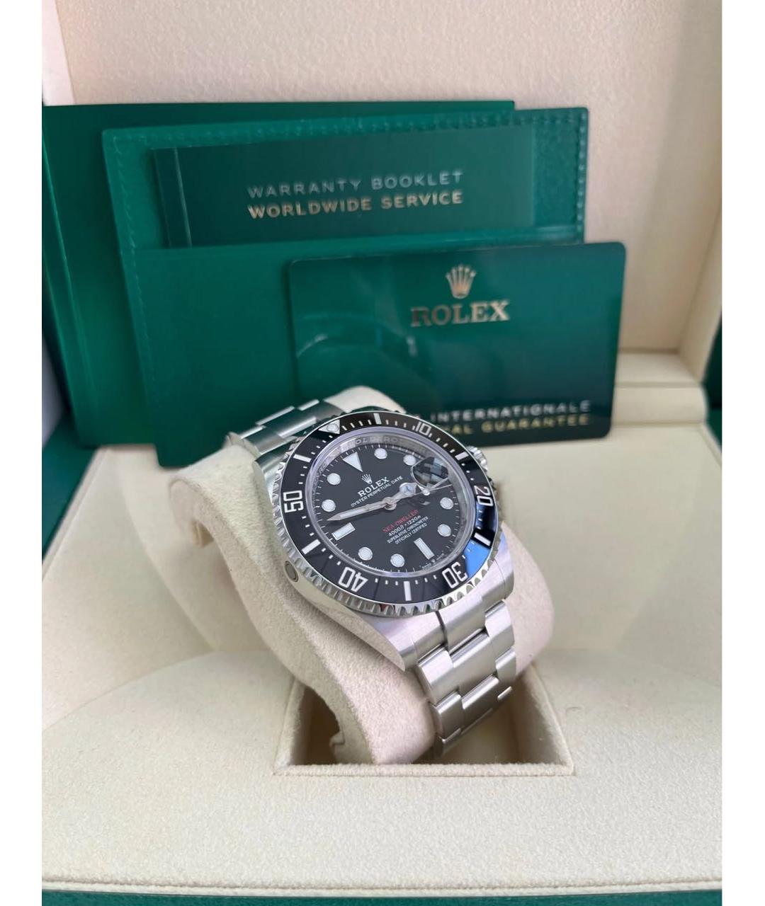 ROLEX Черные часы, фото 4