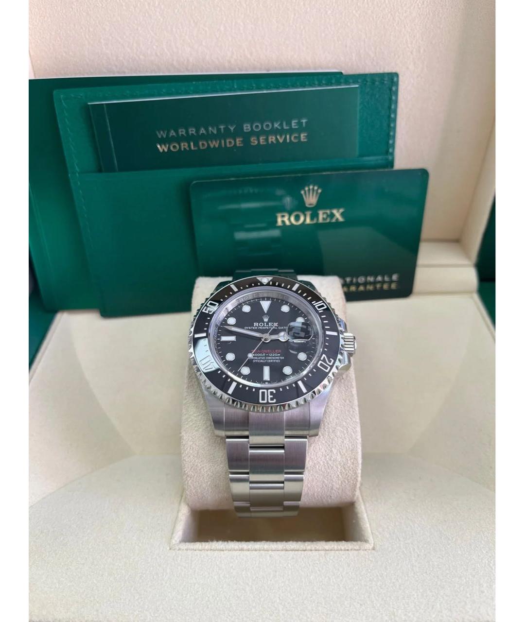 ROLEX Черные часы, фото 8