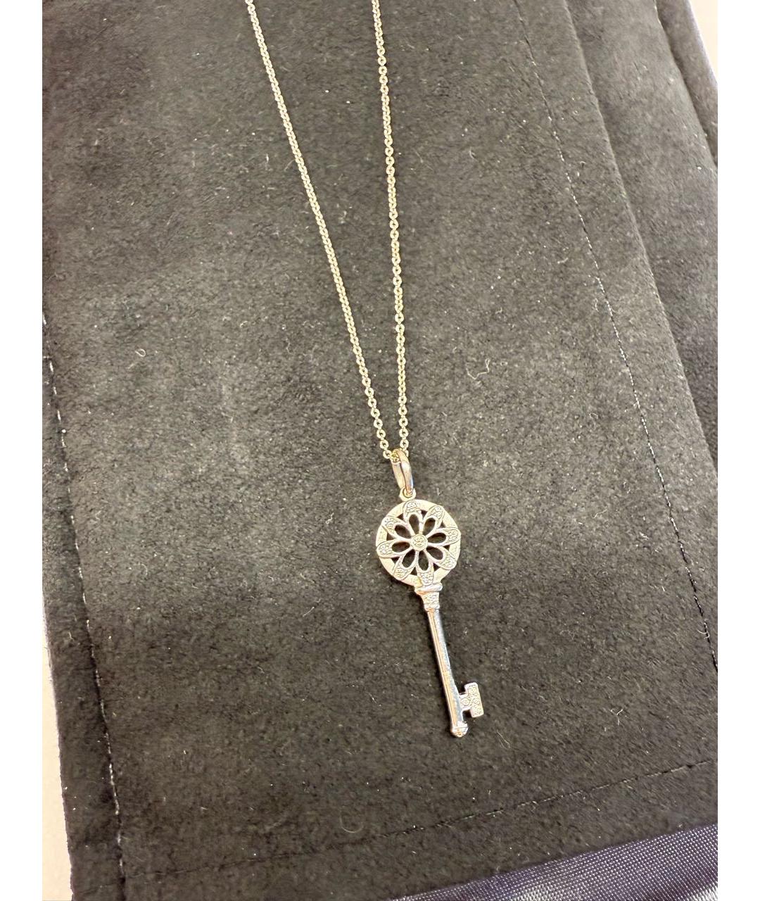 TIFFANY&CO Подвеска из белого золота, фото 4