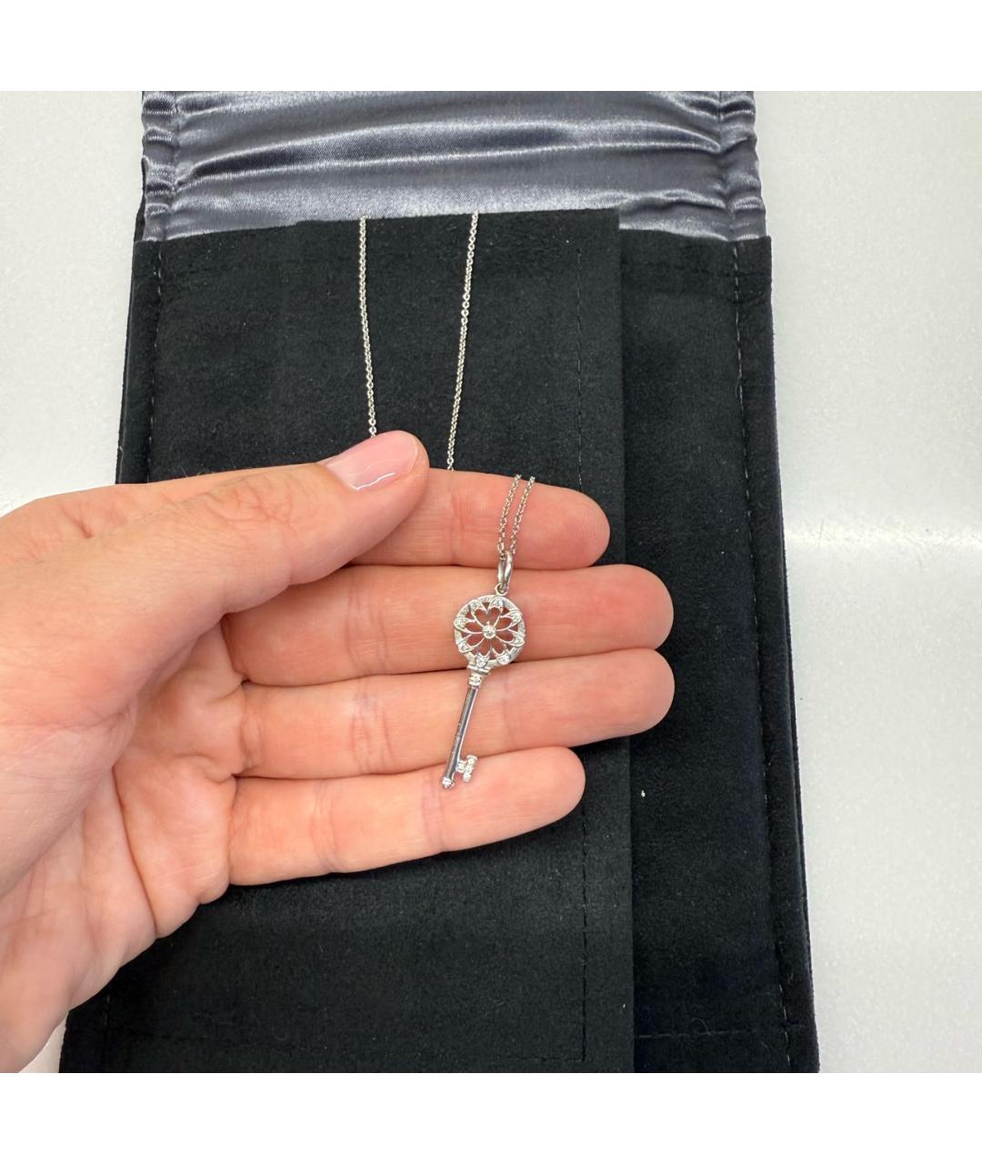 TIFFANY&CO Подвеска из белого золота, фото 2
