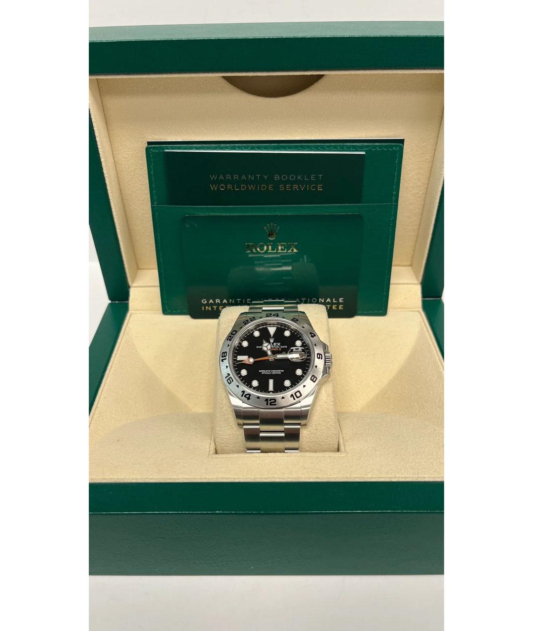 ROLEX Черные часы, фото 3