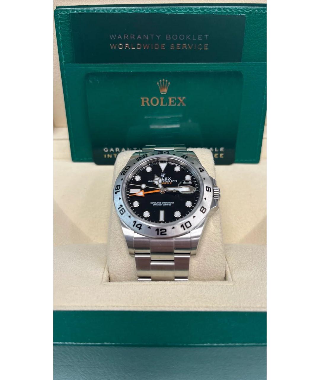 ROLEX Черные часы, фото 2