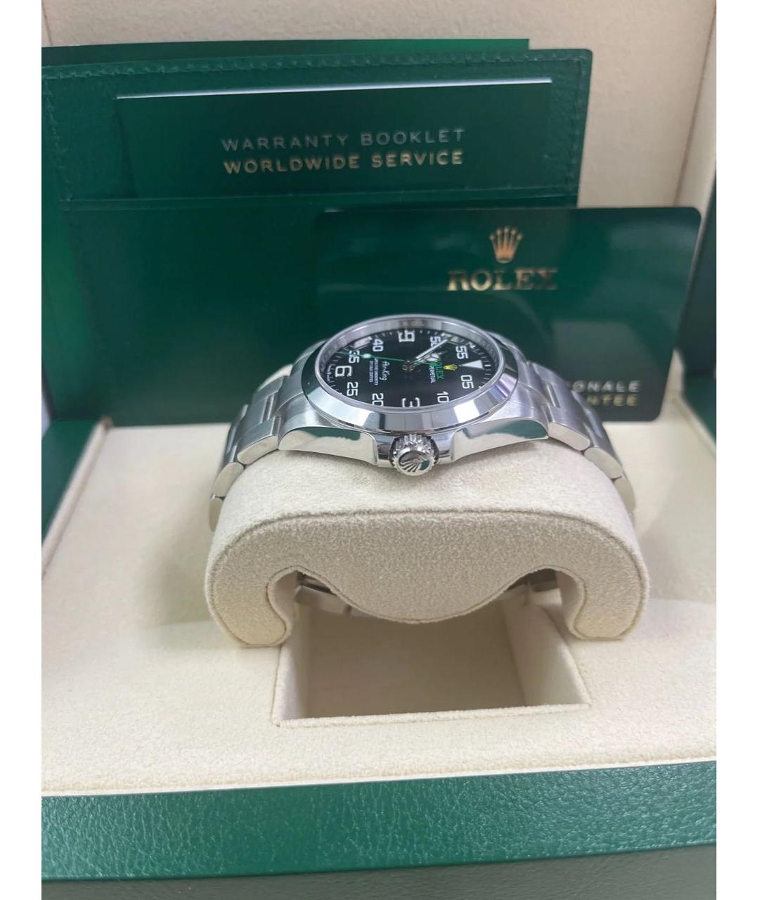 ROLEX Черные часы, фото 5