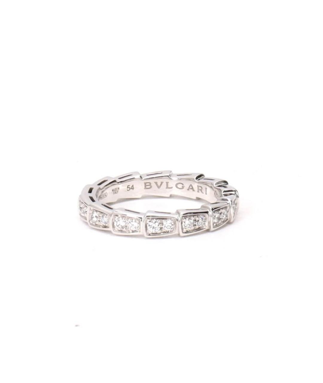 BVLGARI Кольцо из белого золота, фото 1