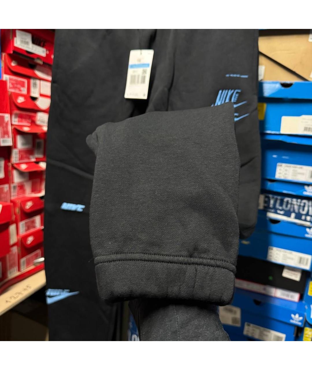 NIKE Черные повседневные брюки, фото 4