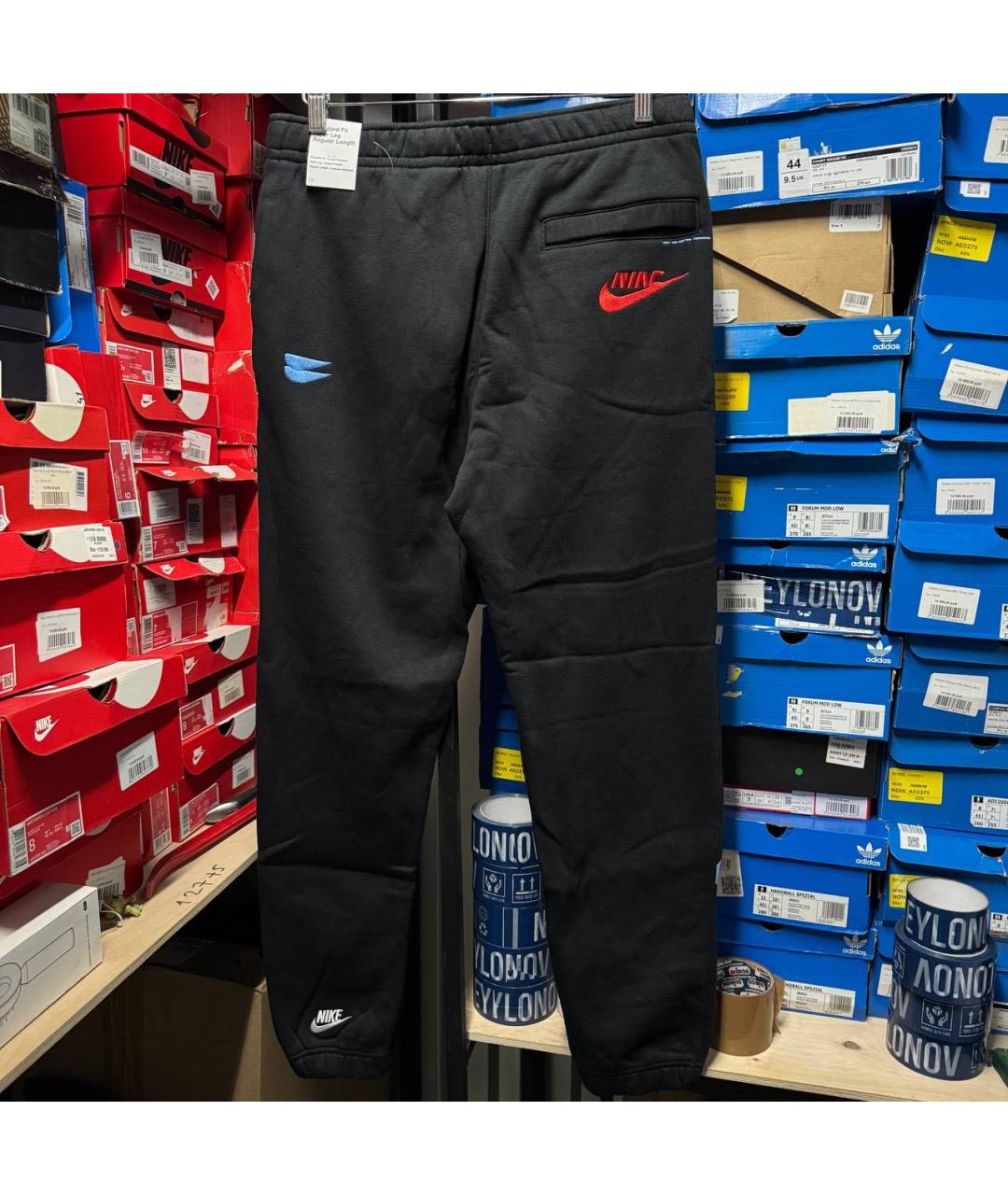 NIKE Черные повседневные брюки, фото 7
