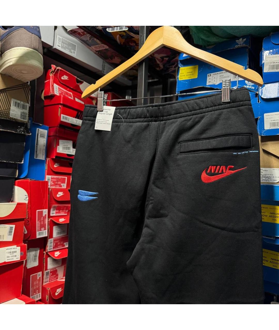 NIKE Черные повседневные брюки, фото 8