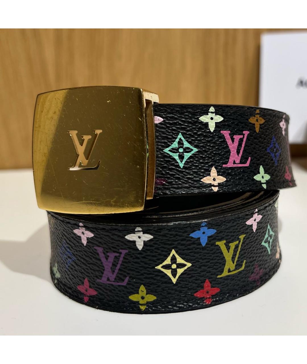 LOUIS VUITTON Мульти кожаный ремень, фото 5